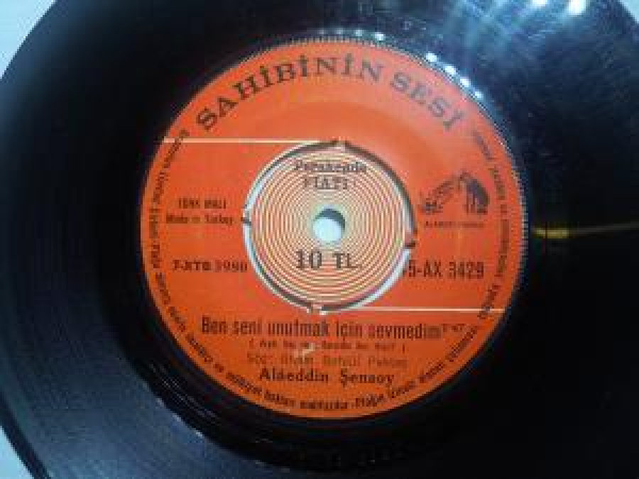 BEN SENİ UNUTMAK İÇİN SEVMEDİM ; BÖYLE BİR KARA SEVDA 45 LİK YERLİ PLAK 