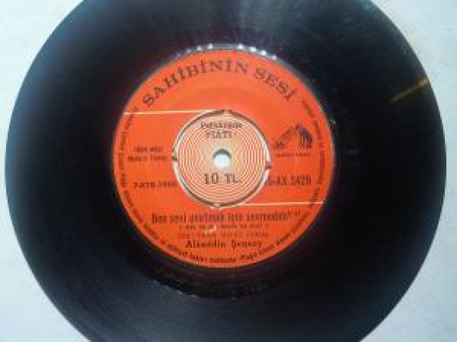 BEN SENİ UNUTMAK İÇİN SEVMEDİM ; BÖYLE BİR KARA SEVDA 45 LİK YERLİ PLAK 