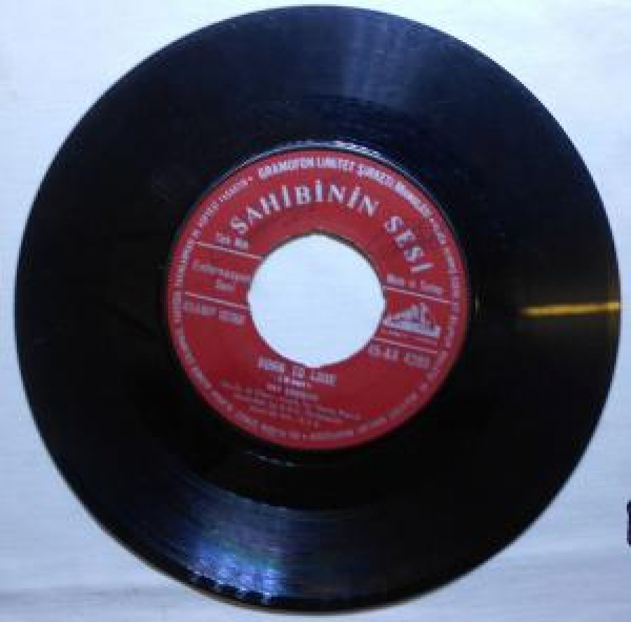 BORN TO LOSE (brown) RAY CHARLES oreh. & chor. chor. by marty paich recorded by A.B.C. paramount records ınc.U.S.A. 45'LİK YABANCI PLAK 