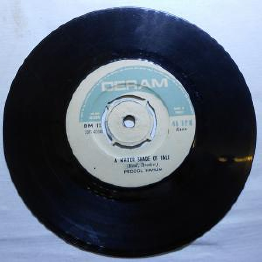 DERAM LIME STREET BLUES ( REED , BROOKER ) . PROCOL HARUM , A WHITER SHADE OF PALE PROCOL HARAM 45'LİK YABANCI PLAK 