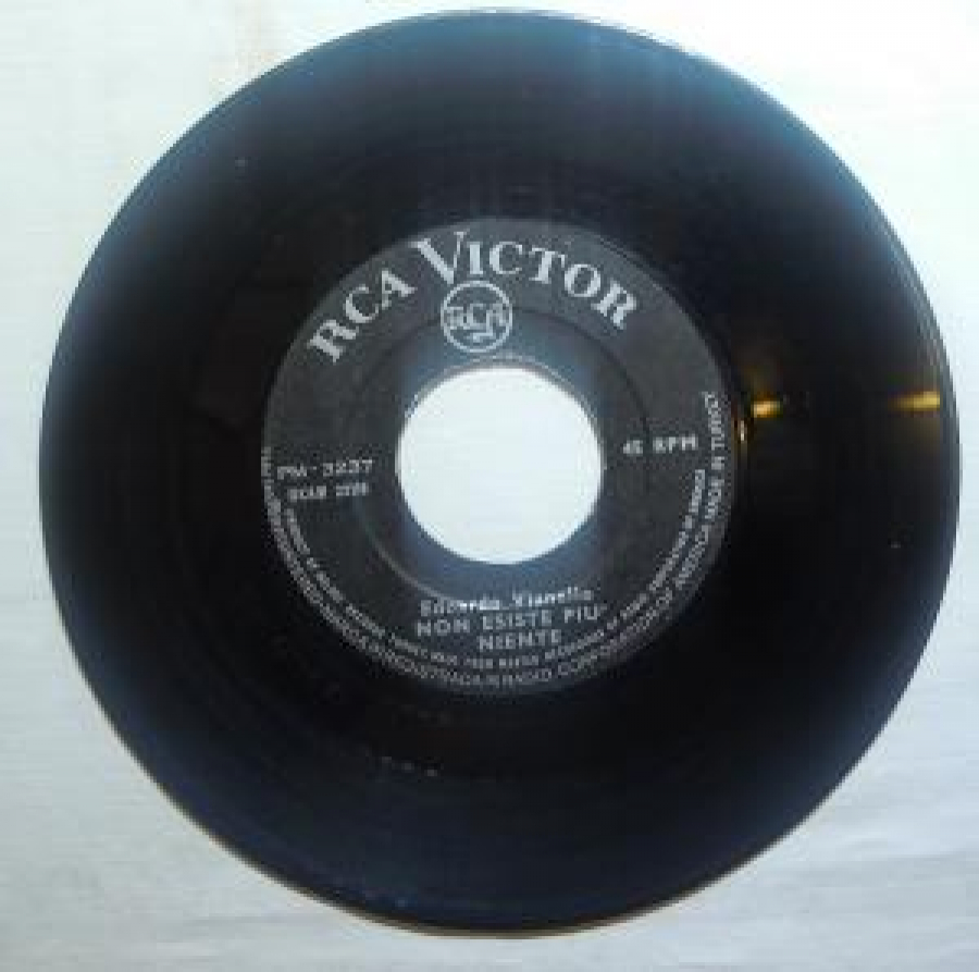 EDOARDO VİANELLO O MIO SIGNORE , NON ESISTE PIU' NIENTE 45 LİK YABANCI PLAK 