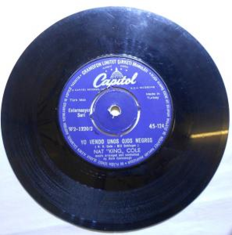 GAPITAL ENTERNASYONAL SERİ W1- 1031/2 MARIA ELENA (lorenzo barcelata) NAT 45 LİK PLAK 