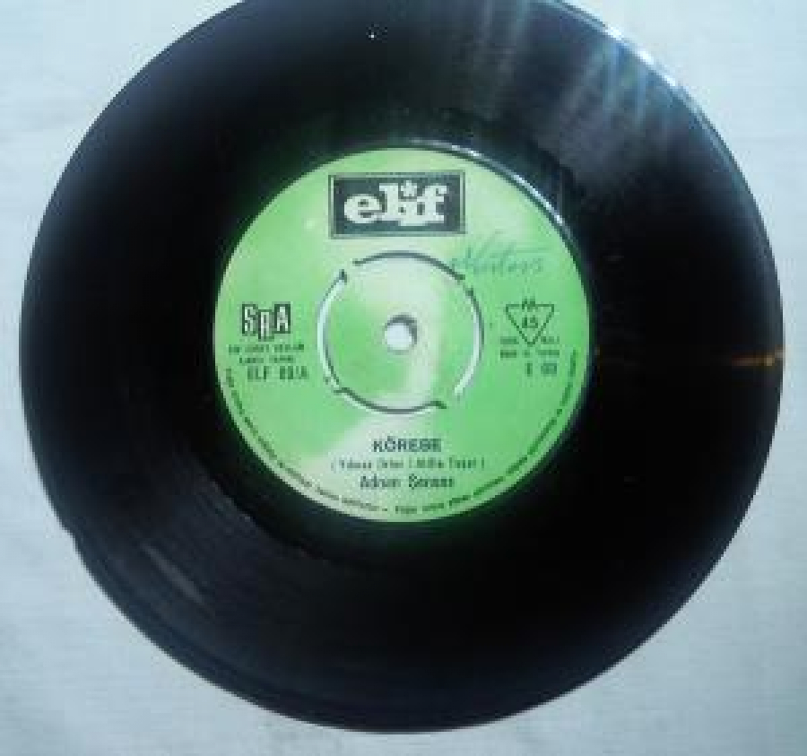 HAYAT BÖYLEDİR ( RIZA ATEŞ) ADNAN ŞENSES , KÖREBE ( YILMAZ ÖRTEN / ATİLLA TAŞAR ) ADNAN ŞENSES 45 LİK YERLİ PLAK