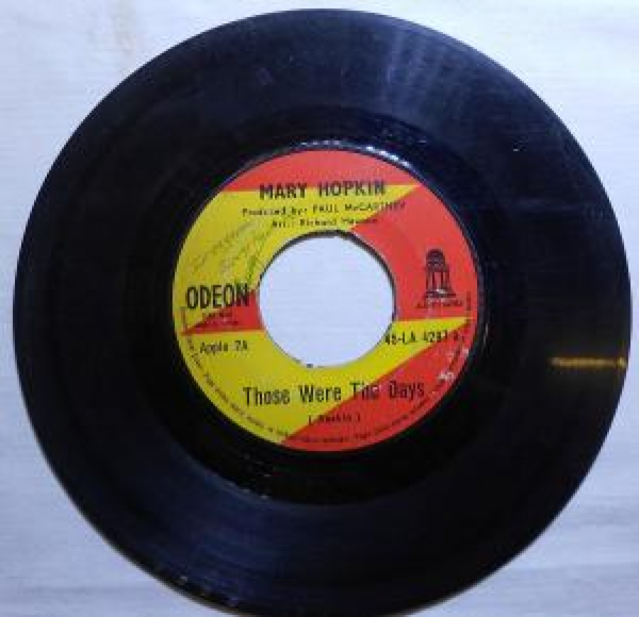 MARI HOPKIN ODEON APPLE-2B 45-LA 4297 TURN TURN TURN (SEEGER) 