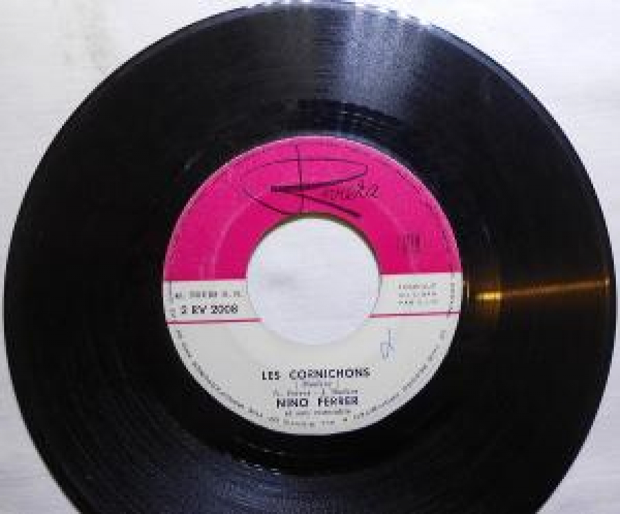 NINO FERRER 2 RV 2008 LES CORNICHONS 45'LİK YABANÇI PLAK 