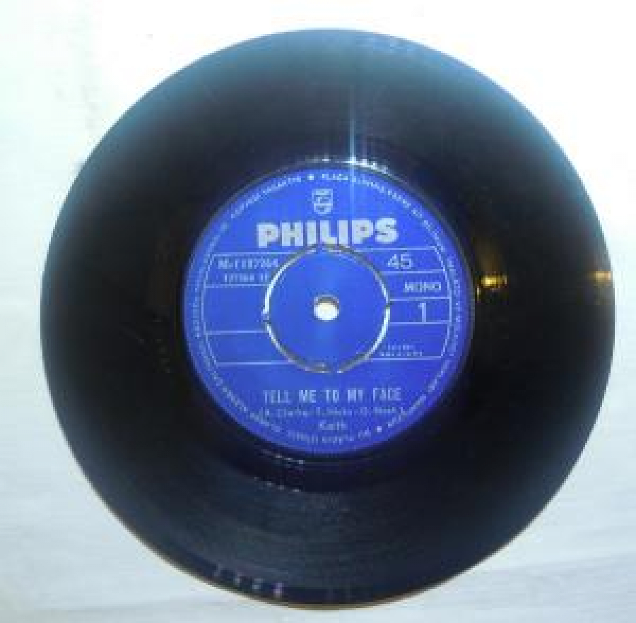 TELL ME TO MY FACE ( A. CLARKE - T. HİCKS- G. NASH ) KEİTH I CAN'T GO WRONG (J. ROSS- A.WANYE ) KEİTH YABANCI PLAK 