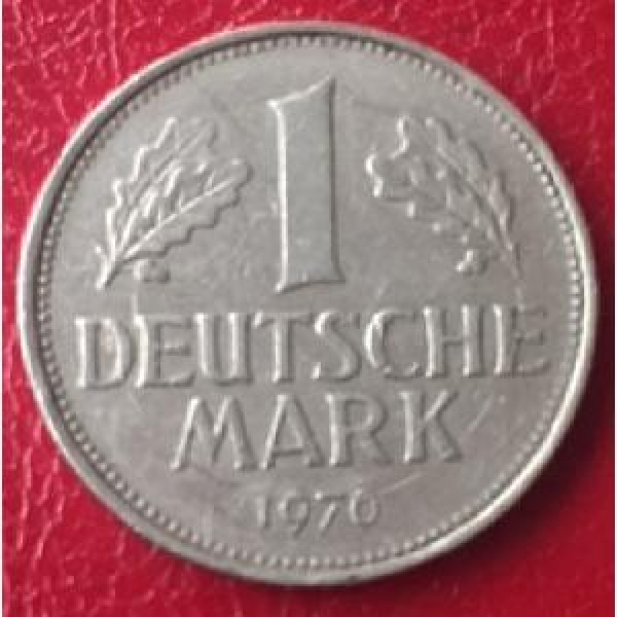 1 DEUTSCH MARK 1970 DEUTSCHLAND.G.BUNDESREPUBLIK METAL PARA 