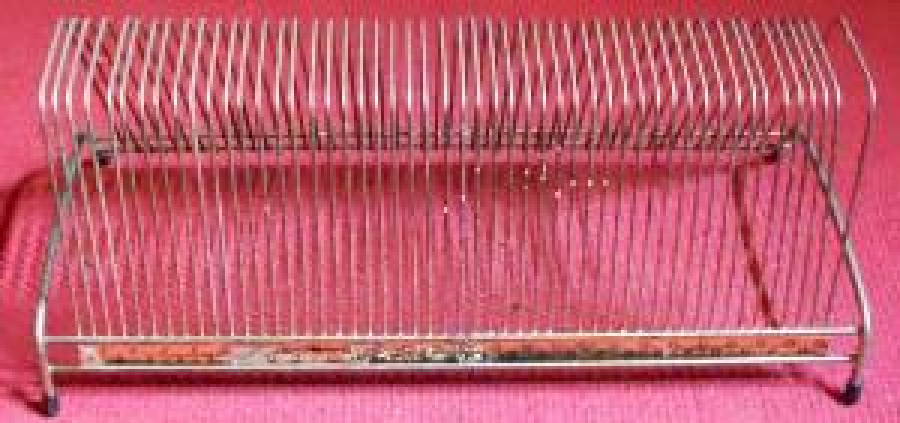 50 ADETLİK 45 LİK PLAK TEŞHİR REYONU METAL DEKORATİF 1960 LAR 