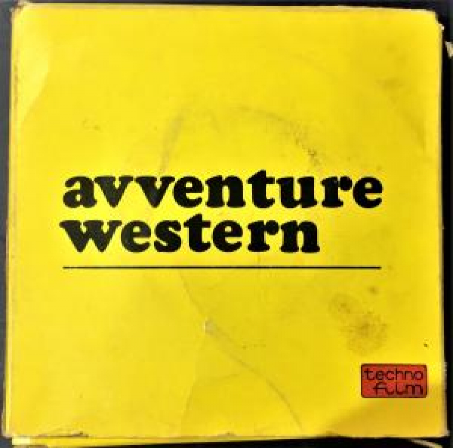 AVVENTURE WESTERN SİNEMA FİLM 8 MM KUTUSUNDA ORJİNAL 