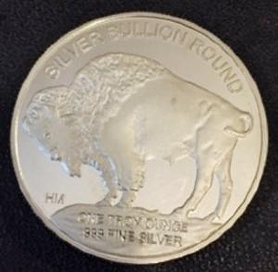 GÜMÜŞ AMERİKAN DOLAR METAL PARA