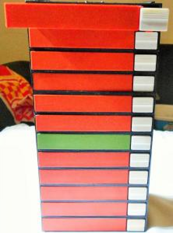 KASET KUTUSU GÖKKUŞAĞI PLASTİK VE KALIP SANAYİ 23 ADET 