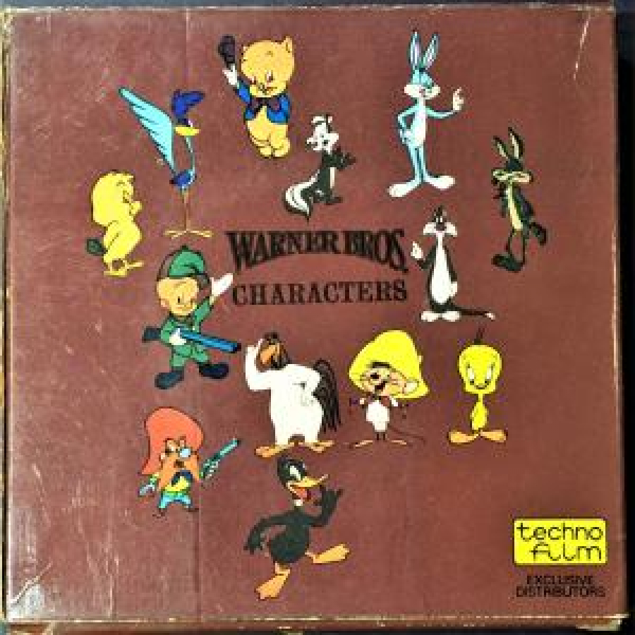 SİLVESTER SÜPER 8 MM ÇİZGİ FİLM KENDİ KUTUSUNDA 