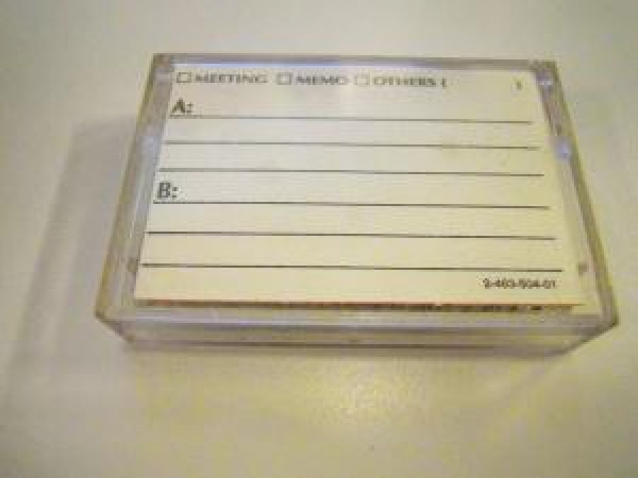 SONYO MİNİ KASET MICROCASSETTE MC - 60 KASET KULLANILMAMIŞ BOŞ  