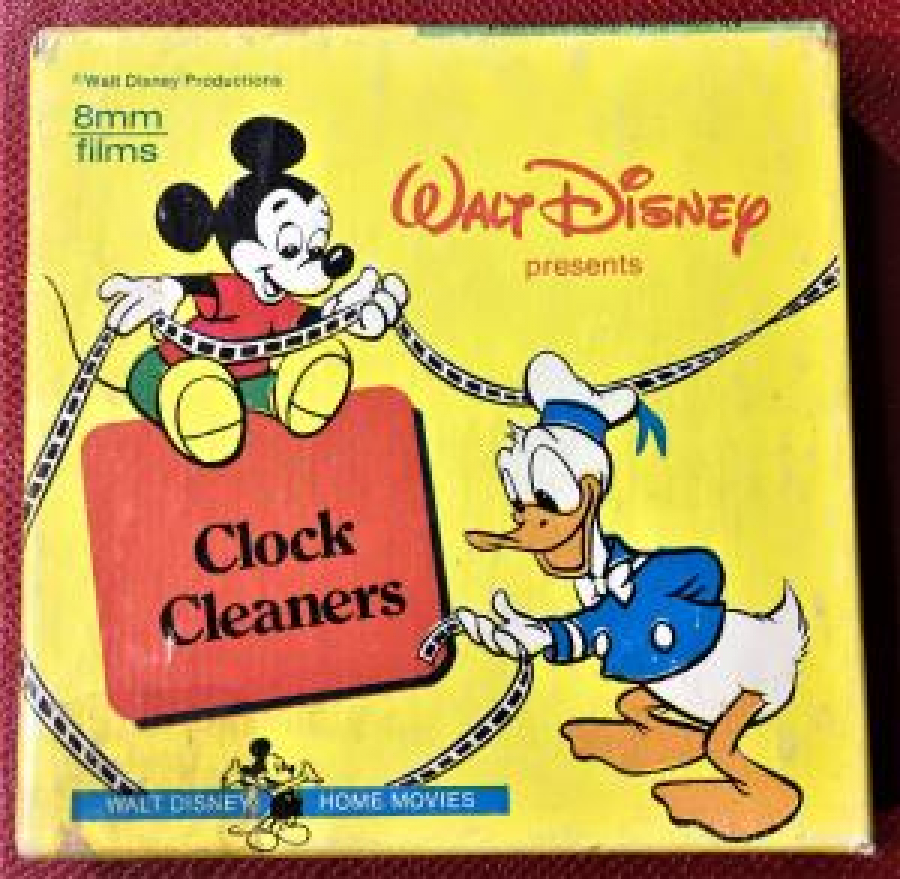 WALT DİSNEY DONALD DAK VE MİKKİ MAVUS ÇİZGİ FİLMİ 8 MM 