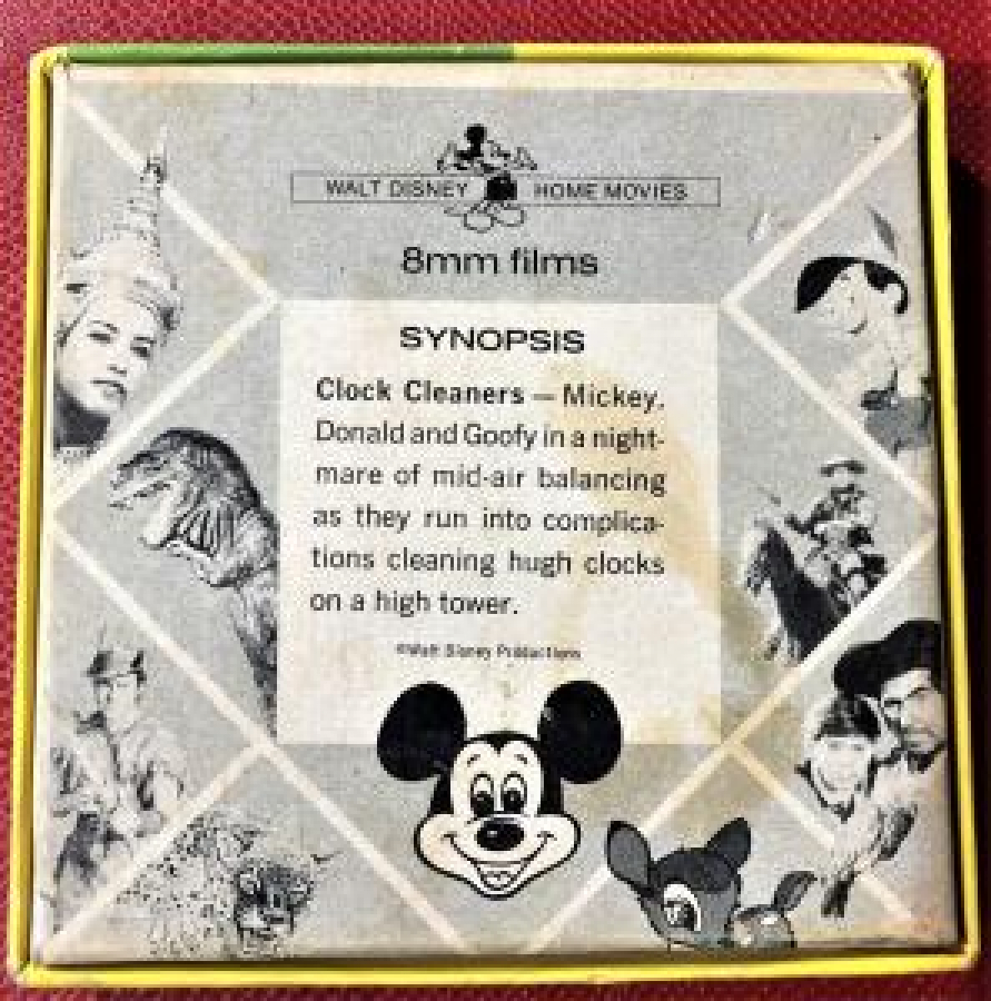 WALT DİSNEY DONALD DAK VE MİKKİ MAVUS ÇİZGİ FİLMİ 8 MM 