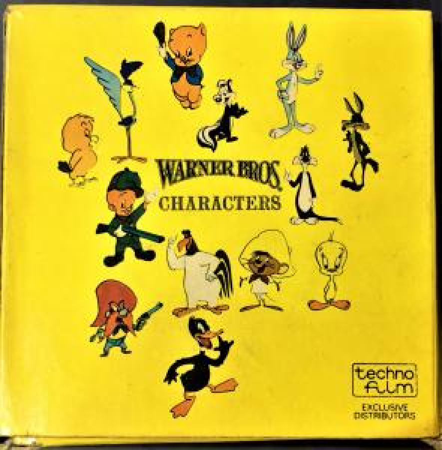 WILE E COYOTE RENKLİ 8 MM ÇİZGİ FİLM KUTUSUNDA 