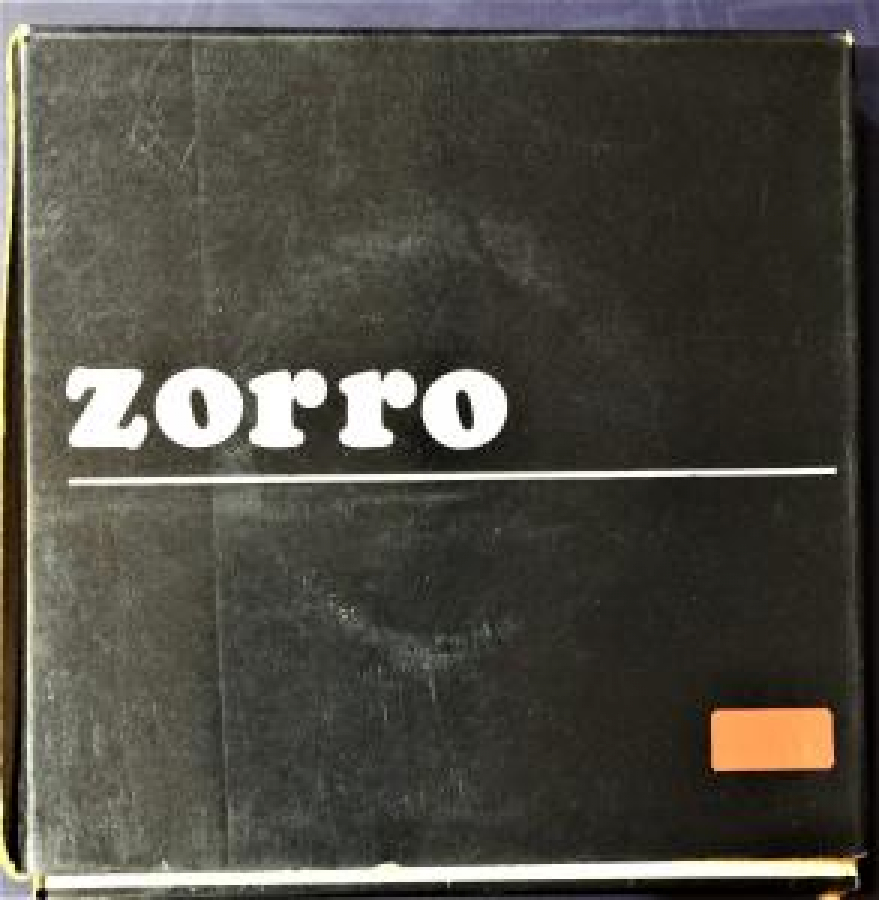 ZORRO SİNEMA 8 MM CİZGİ FİLM KUTUSUNDA ORJİNAL 