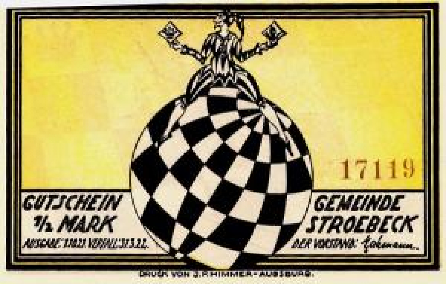 ALMAN NOTGELD KAĞIT PARA ALMANYA TÜRİNGEN KASABASI 25 PFENNİG 31.07.1921 