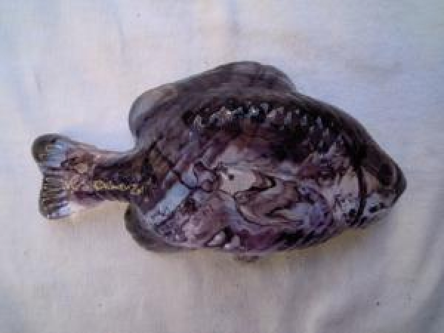 BALIK ŞEKLİNDE CAM KAĞIT AĞIRLIĞI