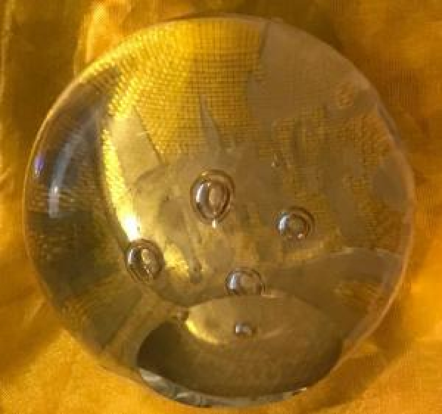 CAM KAĞIT AĞIRLIĞI SVOBODA ART GLASS HAND MADE CZECH REPUBLIC 