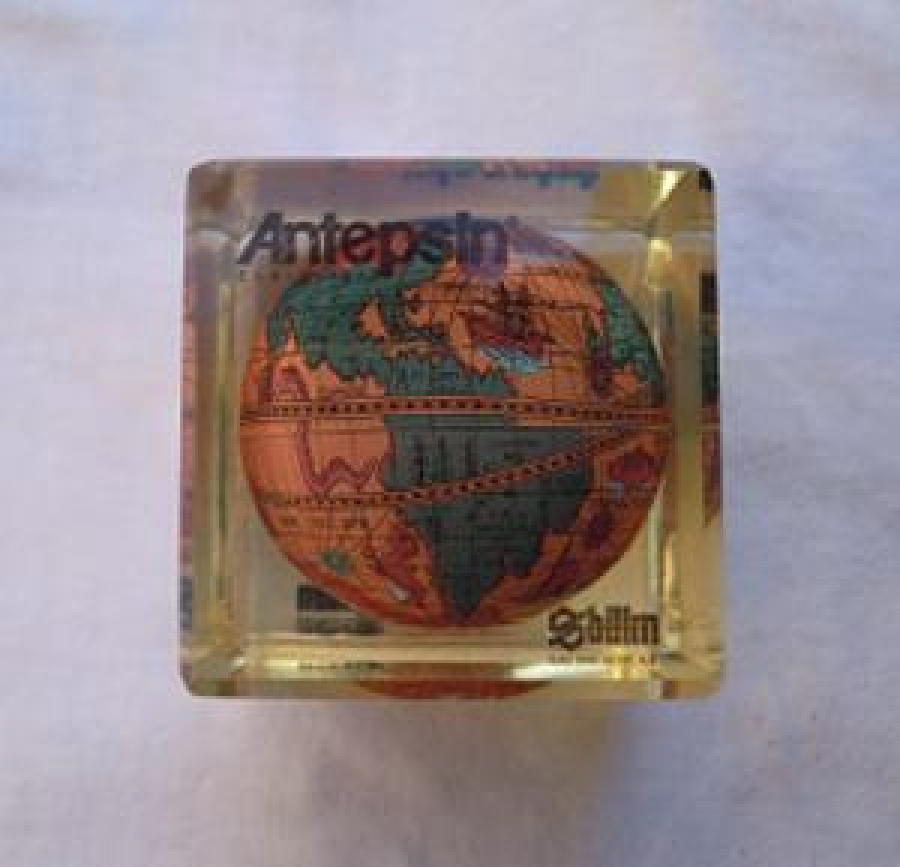 İLAC FİRMASI ANTEPSİN CAM KAĞIT AĞIRLIĞI