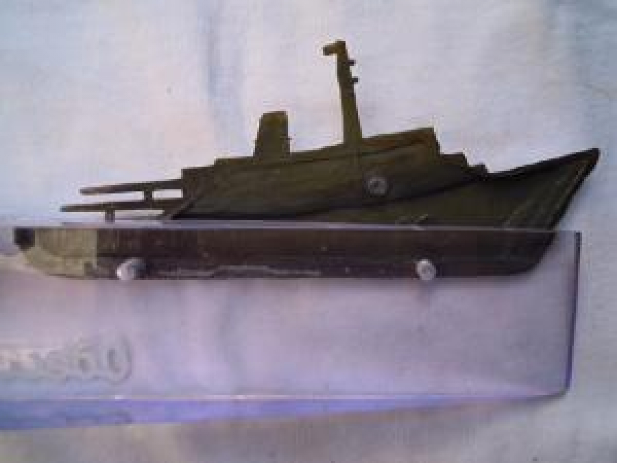 ODECCA GEMİ POLİ KARBON VE CAMDAN DEKORATİF KAĞIT AĞIRLIĞI 