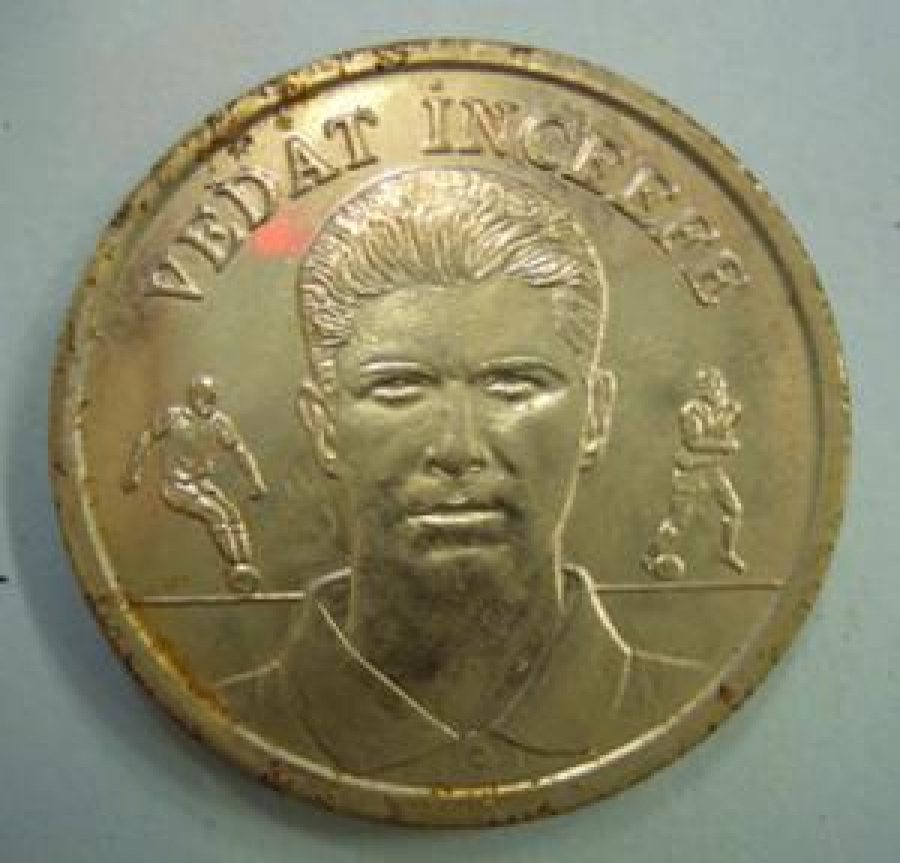 VEDAT İNCE EFE SHELL ÜÇ BÜYÜKLER FUTBOL YILDIZLARI 1997 