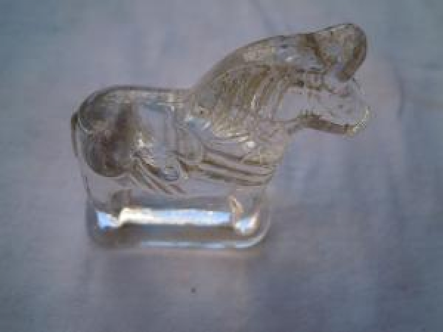 AT ŞEKİL CAM KAĞIT AĞIRLIĞI