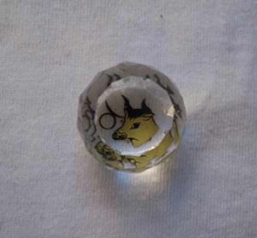 CAM KAĞIT AĞIRLIĞI GEYİK RESİMLİ