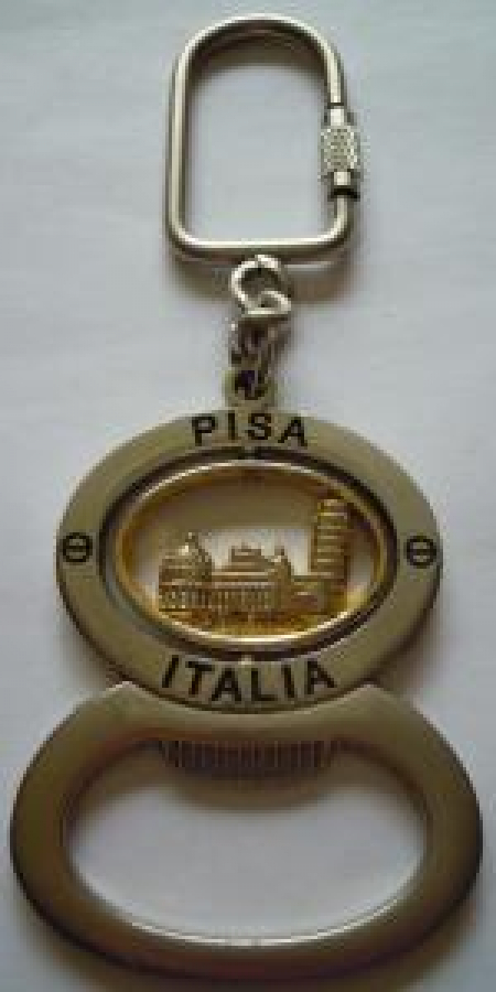 ANAHTARLIK İTALYA PİZZA KULESİ HATIRASI AÇACAK ÖZELLİKLİ 