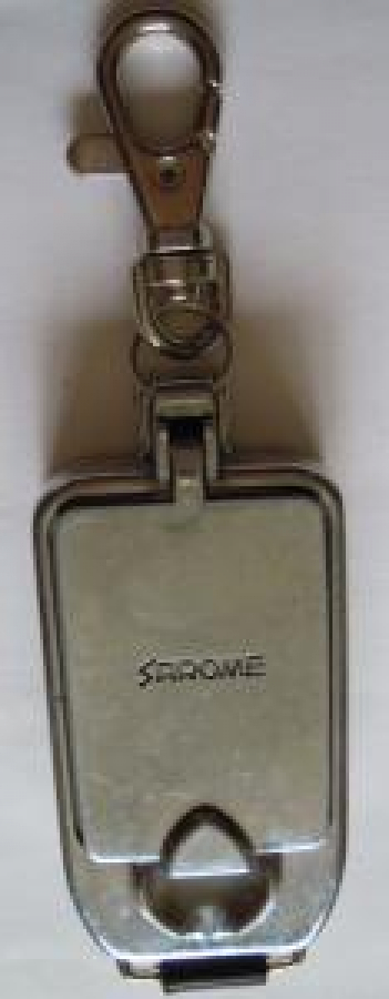 ANAHTARLIK VE SEYYAR TAŞINAN KÜL TABLASI ŞEKLİNDE KROM 