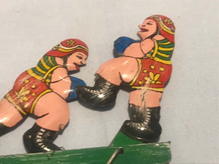 TENEKE MEKANİK BOKSÖR OYUNCAK