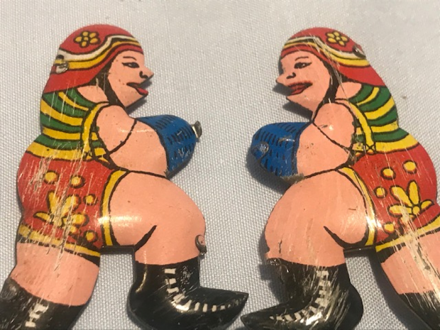 TENEKE MEKANİK BOKSÖR OYUNCAK