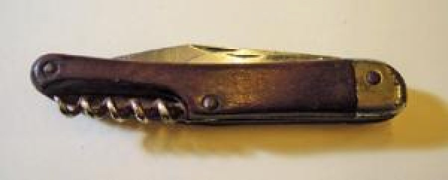 3 UÇLU ÇELİK ABANOZ SAP POSTERE KOLEKSİYON ÇAKI 