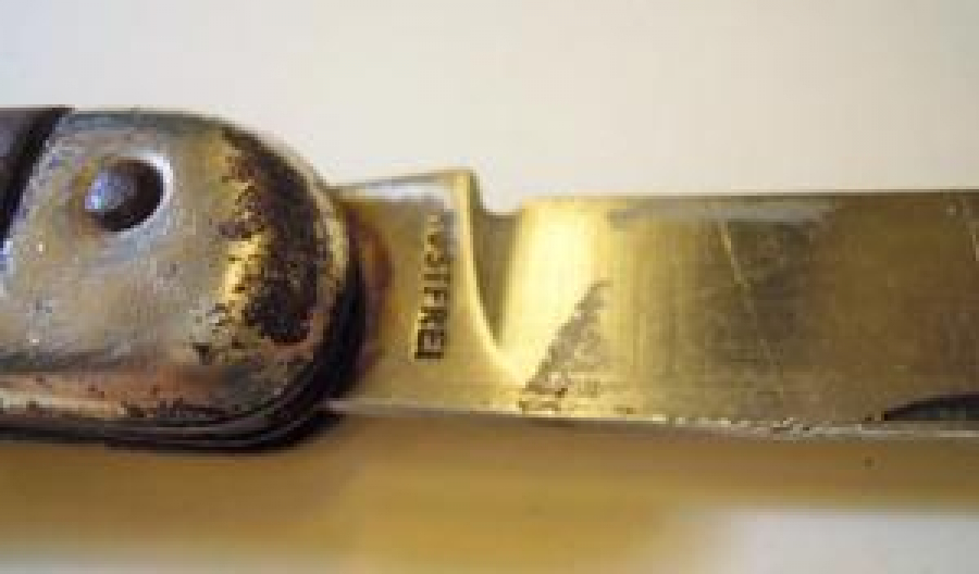 3 UÇLU ÇELİK ABANOZ SAP POSTERE KOLEKSİYON ÇAKI 