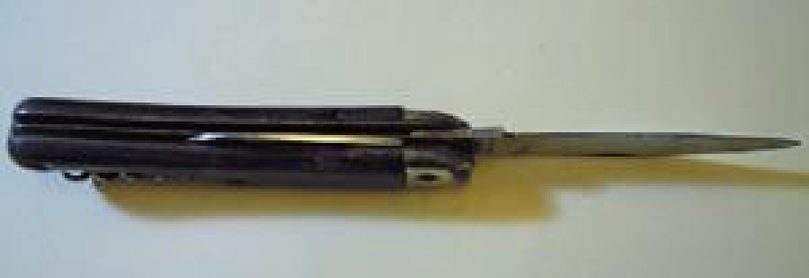 3 UÇLU ÇELİK ABANOZ SAP POSTERE KOLEKSİYON ÇAKI 