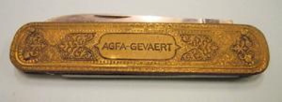 AGFA-GEVAERT PASLANMAZ ÇELİK GÖVDE PİRİNÇ ÇAKI