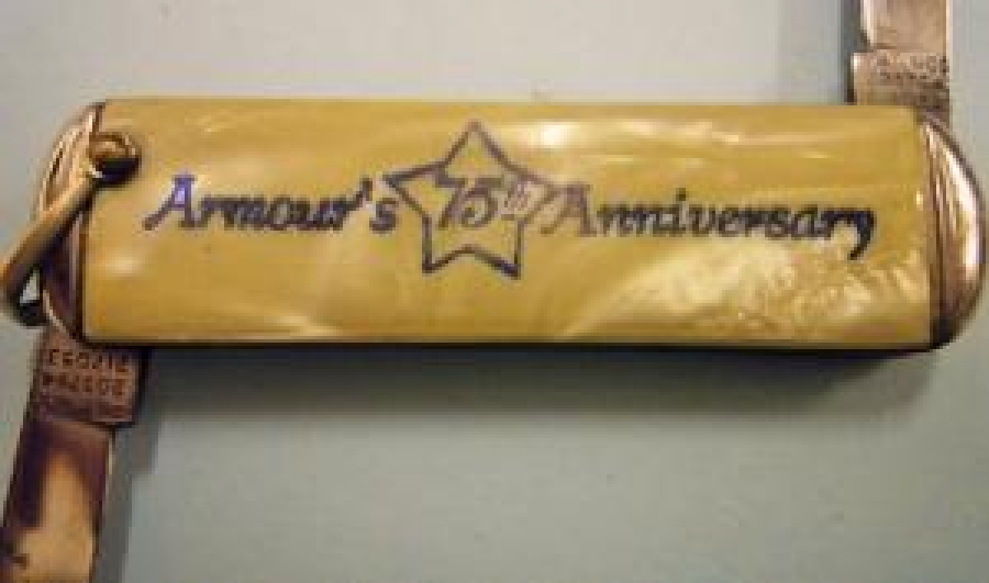 ARMOUR'S 75 ANNİVERSARY PAT.1105 2037943. 2170537SEDEF KAPLAMALI MİNİ ÇAKI 