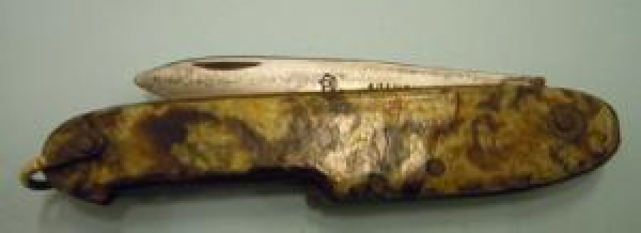 GARANTİ YERLİ EL YAPIM SEDEF KAPLAMA ÇAKI 