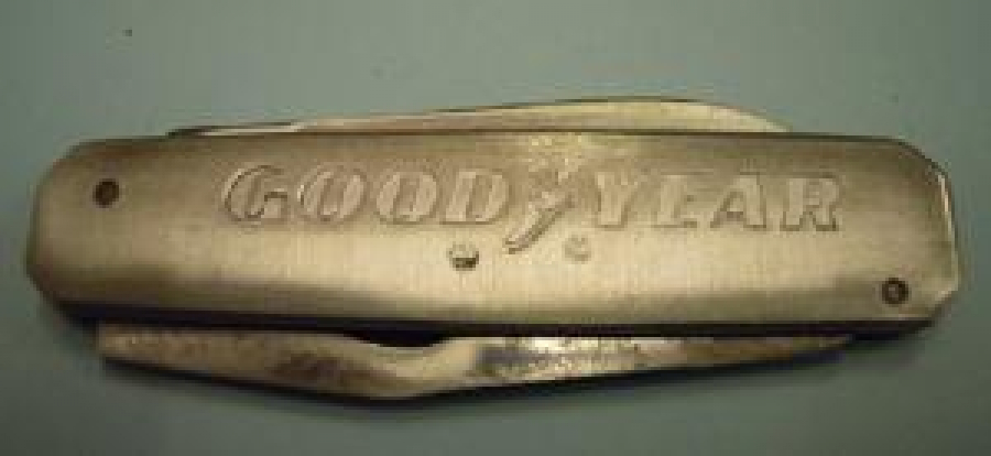 GOOD YEAR REKLAMLI ÖZEL ÜRETİM ÇELİK PASLANMAZ AÇACAK ÇAKI 