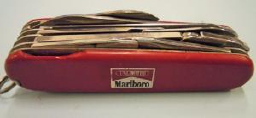 İSVİCRE UNLIMIITED MARLBORO REKLAMLI ÇOK AMAÇLI PASLANMAZ ÇAKI 