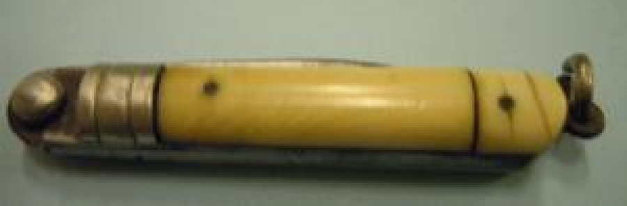 KEMİK SAPLI MİNİ MASKOT ÇAKI