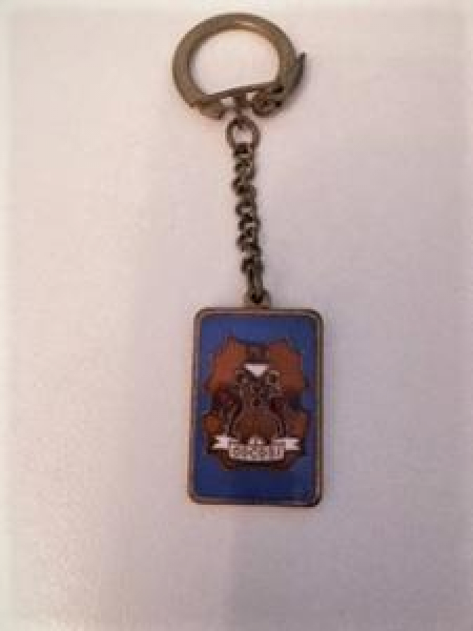 LA COCOSI YAZILI METAL SICAK MİNELİ ANAHTARLIK ROMANYA 