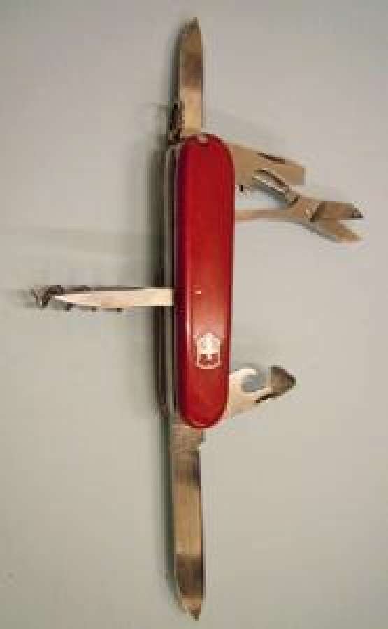 OFFICIER SUISSE VICTORINOX SWISS MADE STAINLESS ÇOK AMAÇLI ÇAKI 