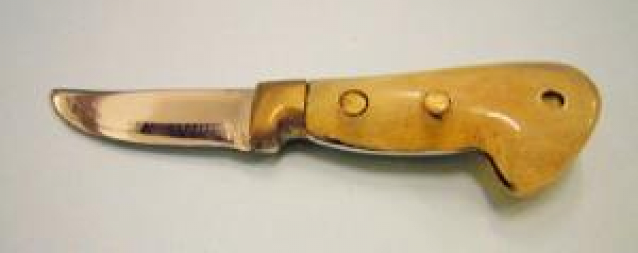 UFAK ÇELİK BOYNUZ SAP YERLİ YAPIM ÇAKI 