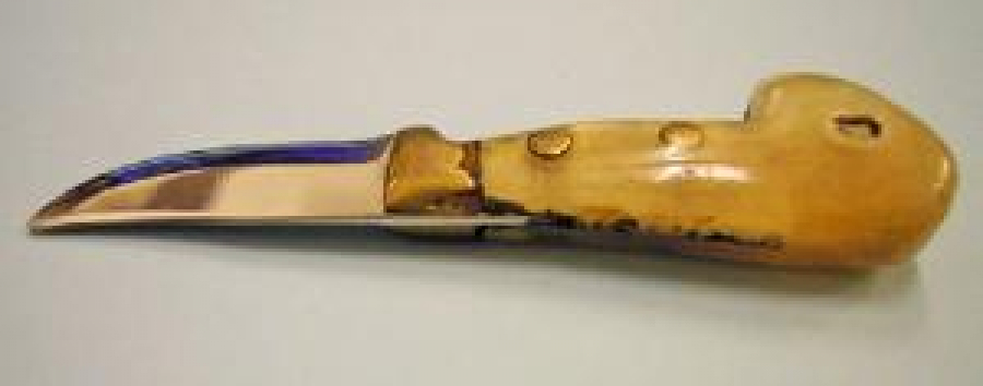 UFAK ÇELİK BOYNUZ SAP YERLİ YAPIM ÇAKI 