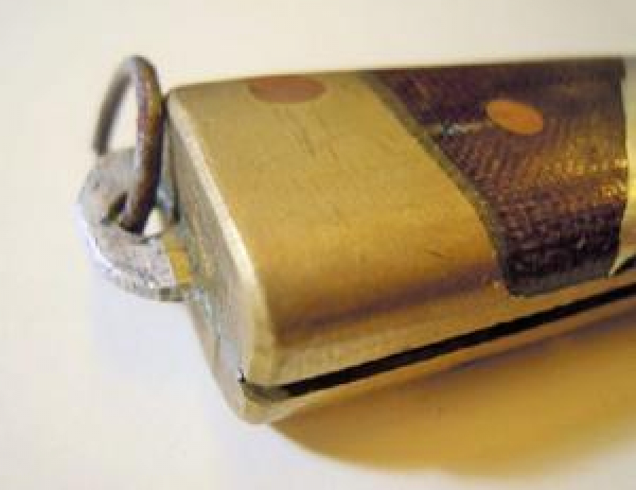 YERLİ FİBER SAP İŞLEMELİ ÇELİK TEK UÇ İNCİ ÇAKI 