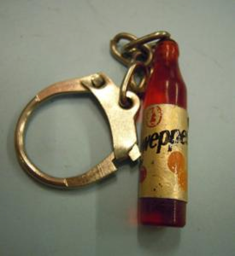 SCHWEPPES MEYVELİ MEŞRUBAT ŞİŞE ANAHTARLIK