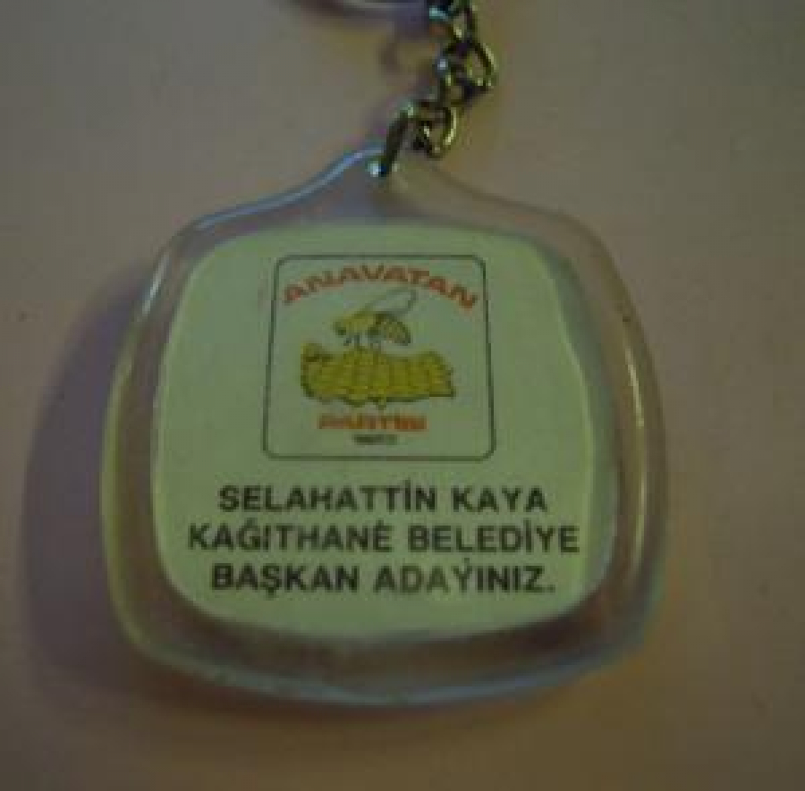 ANA VATAN SELAHATTİN KAYA KAĞITHANE BELEDİYE BAŞKAN ADAYINIZ.ANAHTARLIK 