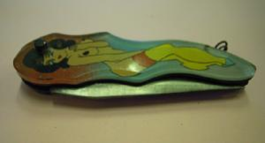 BAYAN FİGÜRLÜ PASLANMAZ ÇAKI